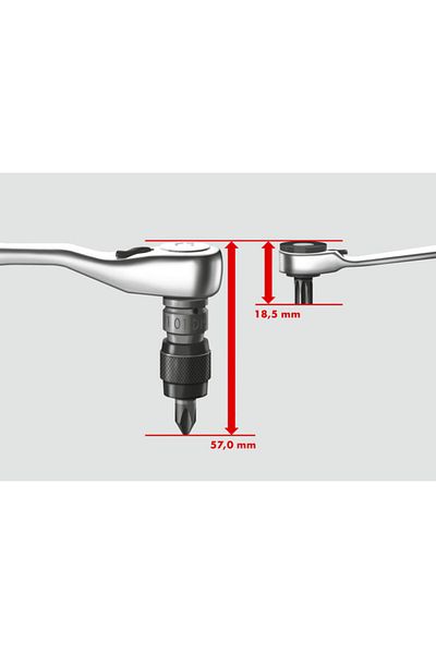 Würth 1/4 Inch Socket Wrench and Bits Bit Urun Gamı 31 Pieces