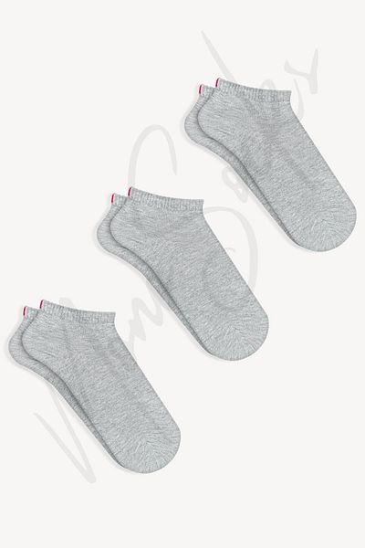 Mono Socks - Βαμβακερές κάλτσες υψηλής ποιότητας χωρίς ραφή 3 συσκευασιών