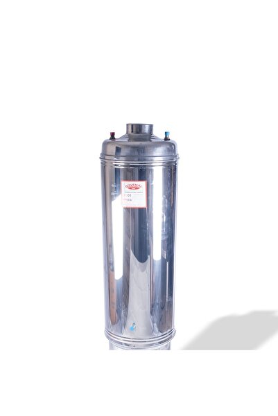 Güvenal Paslanmaz Termosifon basınçlı Katı Yakıt Soba Boyu :110 cm üst kazanı, Banyo Sobası üst kazanı