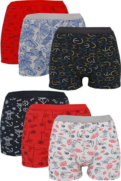 CUBBUX 6 Boxeri din bumbac pentru băieți