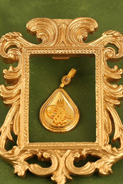 Çgk Çiğdem Gürel Kuyumculuk Tuğra Altın Kolye Ucu