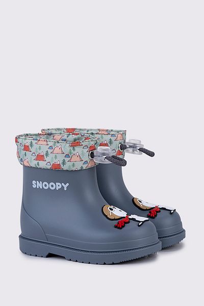 IGOR Unisex Παιδικές Αδιάβροχες Μπότες - Bımbi Snoopy Light Blue