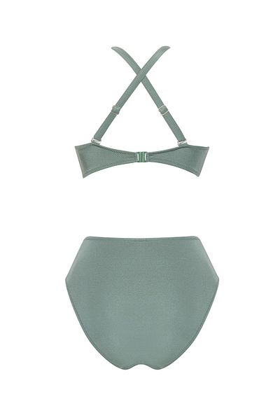 WOJOMİ Cross Bikini - Σετ με φλοράλ στάμπα