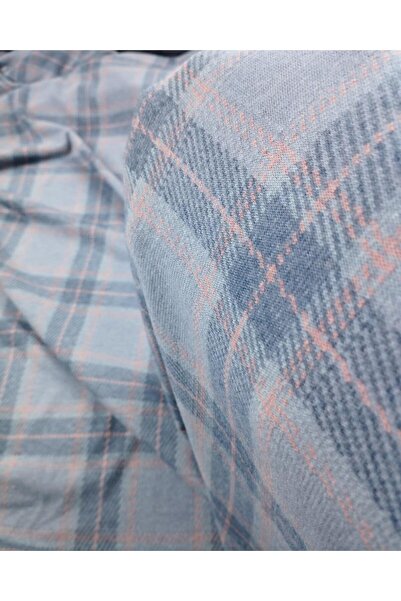 Kumaş Parça Жакардове плетіння в блакитно-рожевих кольорах (ширина 150 см x д...