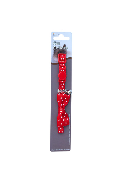 Eastland Heart Patterned Cat Collar