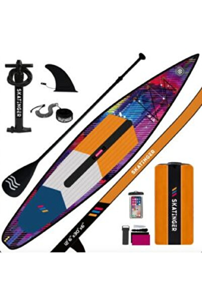 Skatinger Yarış Paddle Board Racing Sup Board 380 cm x 76 x 15 Race şişme sör...