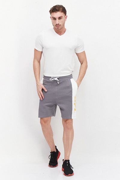 UFC Men Sportswear Fit Drawstring Shorts, Grey