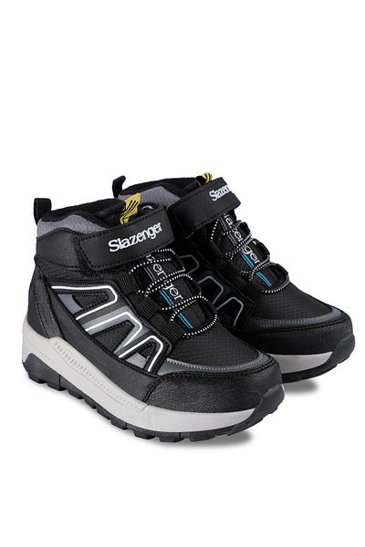 Slazenger Kephas In Boy's Boots Μαύρο / Λευκό
