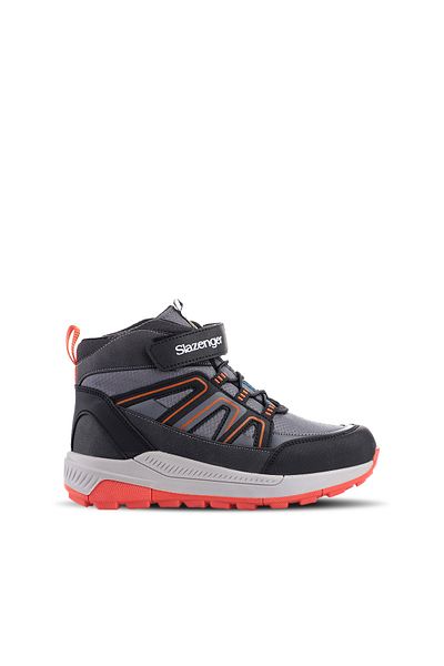 Slazenger Kephas In Unisex Παιδικές Μπότες Σκούρο Γκρι / Πορτοκαλί