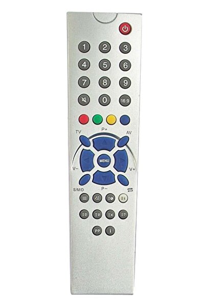 Telefunken Yeni Küçük Gri Televizyon Kumandası 733