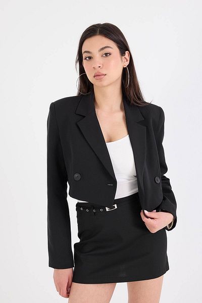 Addax Crop Blazer Jacket C7208-Z14