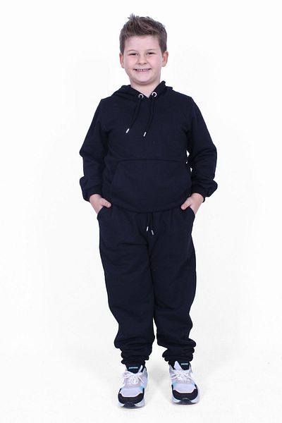 panios kids Σετ αθλητικής φόρμας με κουκούλα με διπλή τσέπη για αγόρι