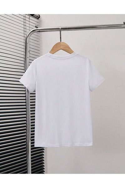 BY WOWEN Tricou supradimensionat pentru copii - decolteu
