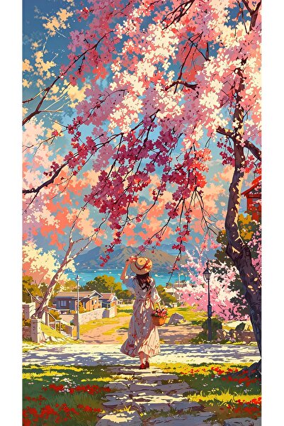Rana İkra Art Çiçek Temalı Kartpostal Seti (4 Adet)