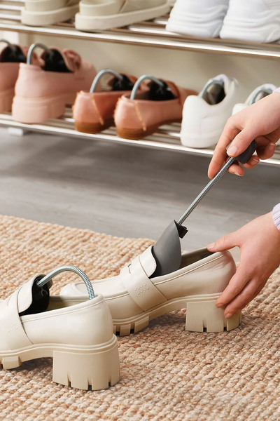 Binbirreyon Spring Shoe Mold 1 Pair 30X7,5Cm Shoe Shaper 37-43 Dc005