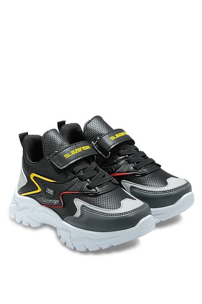 Slazenger Pantofi pentru băieți Karp I Sneaker Negru / Alb