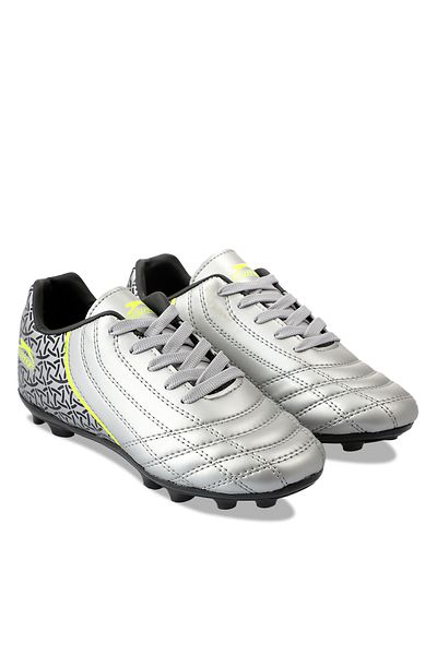 Slazenger Pantofi de fotbal pentru băieți Hino Cleats gri/negru