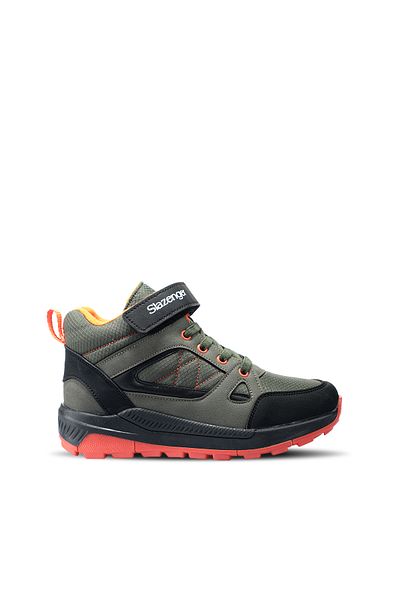 Slazenger KESHA Unisex Παιδικές Μπότες Χακί / Μαύρο