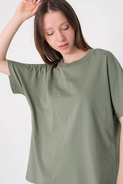 Addax Κοντομάνικο Oversize Basic T-shirt P0730-j6j7y4