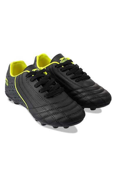 Slazenger Hıno Kr încălțăminte de fotbal pentru băieți negru/galben