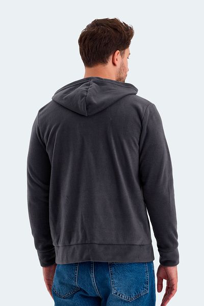 Slazenger Samson Ανδρικό Fleece Σκούρο Γκρι