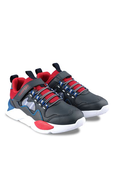 Slazenger Cei mai buni pantofi unisex pentru copii, bleumarin/roșu
