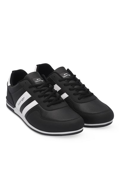Slazenger Omega Large Size Sneaker Men's Shoes Black / White