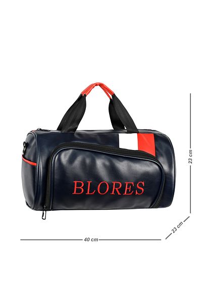 barberri Sc-11-0005 1St Quality Full Lining Elite Nova Bag Cylinder Sport Bag 24L, Phone and Wallet