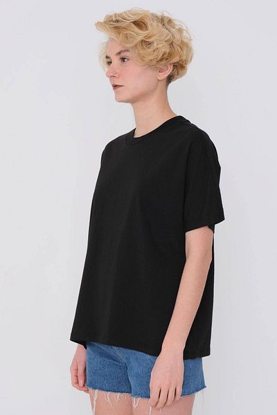 Addax Тениска Oversize Basic с къс ръкав P0730-j6j7y4