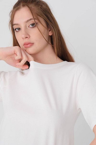 Addax Crew Neck Basic T-shirt P1002-e8