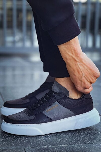 Chekich Ch087 Ανδρικά παπούτσια Cbt Kenton Μαύρα / Ανθρακί