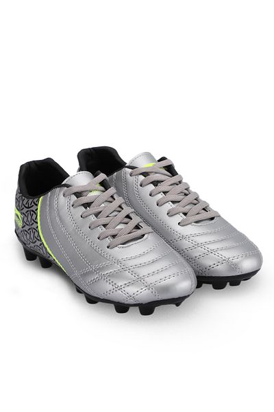 Slazenger Pantofi de fotbal Hıno Kr Gri / Negru