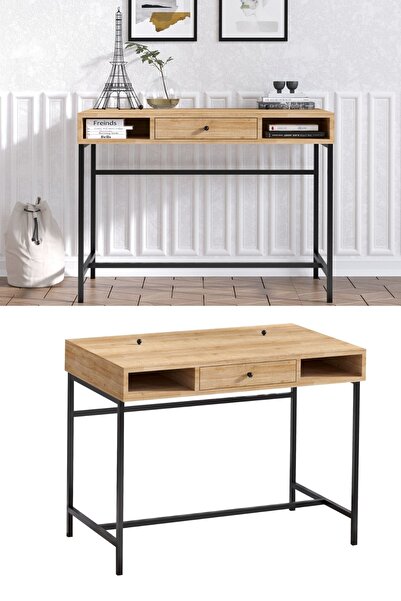 DECORMET Berry Çalışma Masası Safir Meşe