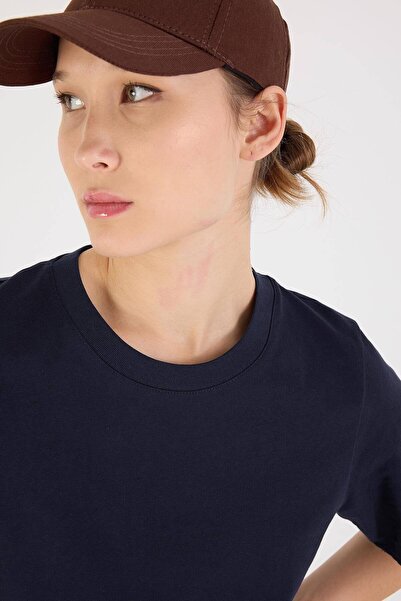 Addax Crew Neck Basic T-shirt P1002-E8