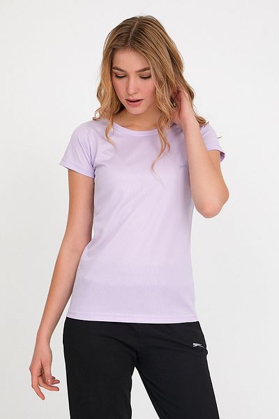 Slazenger Relax Γυναικείο T-shirt Μωβ