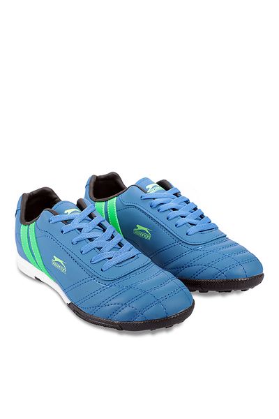 Slazenger Pantofi de fotbal pentru bărbați - Henrık Hs, Saks Blue/Green