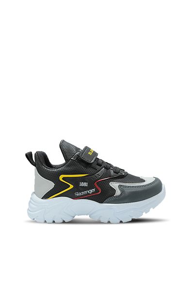 Slazenger Pantofi pentru băieți Karp I Sneaker Negru / Alb
