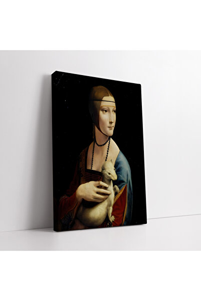 KOSS Dijital Художници Леонардо да Винчи Жена с ветрило Класическа художестве...