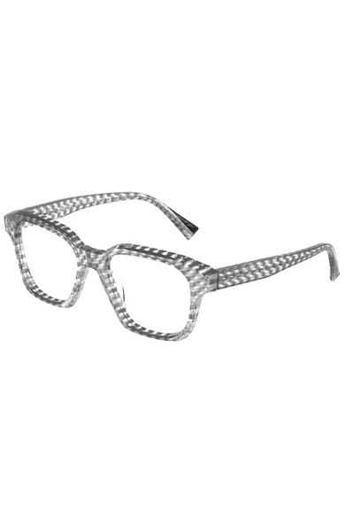 Alain Mikli A03124 001 54 Unisex Blue Light Protection Numberless Screen Goggles