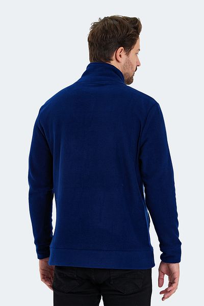 Slazenger Ανδρικό φούτερ St21we058-400 Sansa Navy Blue