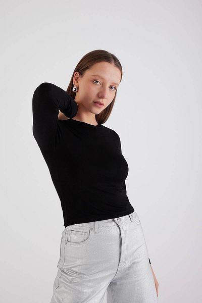 Addax Μπλούζα Crew Neck B1480-s3 Basic