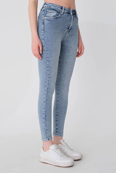Addax Yüksek Bel Skinny Jean Pantolon Pn6578-pnp