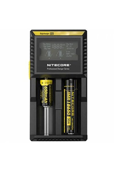 Nitecore Digi D2 Lcd 18650 Pil Şarj Aleti / Li-ion Life Ni