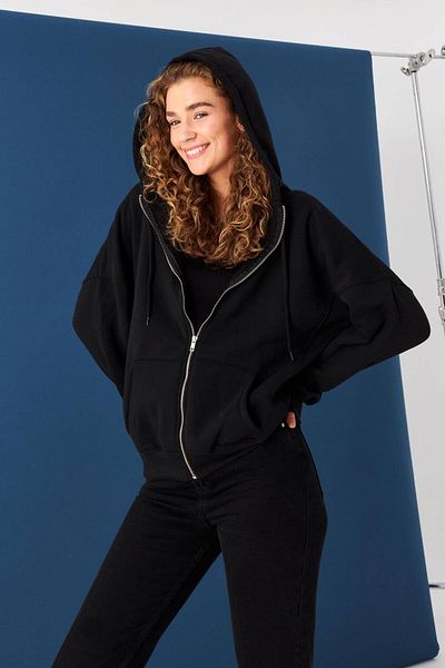 Addax Mikina s kapucňou na zips H0725-r7