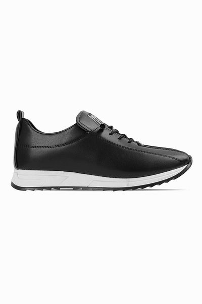 Lal Shoes & Bags Celosia Women's Latex Lacing Detailed Casual Shoes-Black