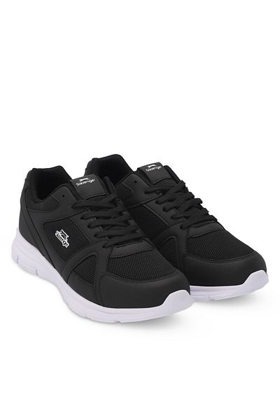 Slazenger Sa12re264-510 Pera M Μαύρα / Λευκά Ανδρικά παπούτσια για τρέξιμο