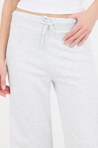 Addax Beli Lastikli Wide Leg Eşofman Eşf10308-p10