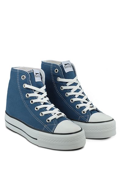 Slazenger Pantofi de damă Super High Sneaker Albastru