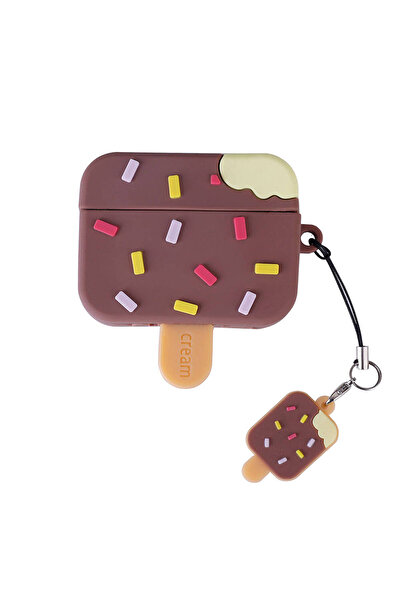 Başkenttekno وسادة هوائية Airpods Pro 2 مصنوعة من مادة TPU مع شكل منقوش برباط...