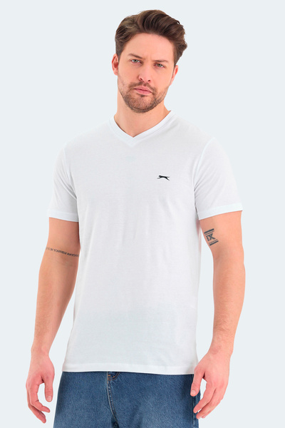 Slazenger Ανδρικό μπλουζάκι Rivaldo Λευκό